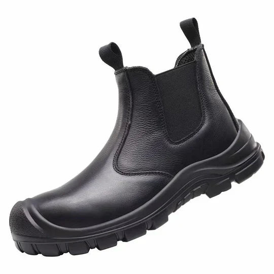 FlexGuard – Orthopädische Sicherheitsstiefel PU-Sohle & Leder – Für die Arbeit