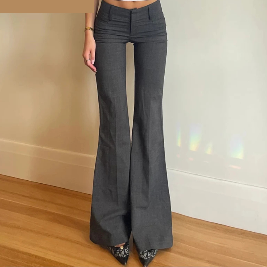 Ylica-Hose | Hoch geschnittene Schlaghose für Stil und Komfort