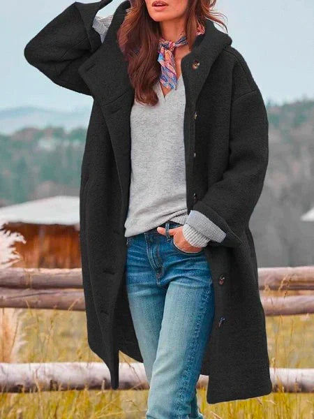 Verana Jacket | Midi-Jacke mit Knöpfen und elegantem, schmeichelhaftem Schnitt