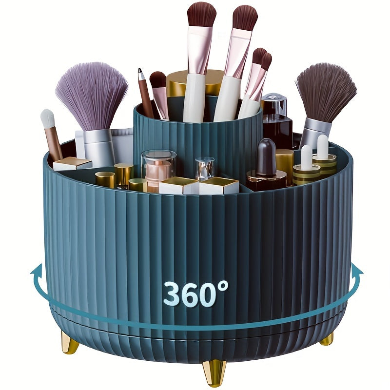 360° drejelig organizer - kompakt og stilfuld til kosmetik
