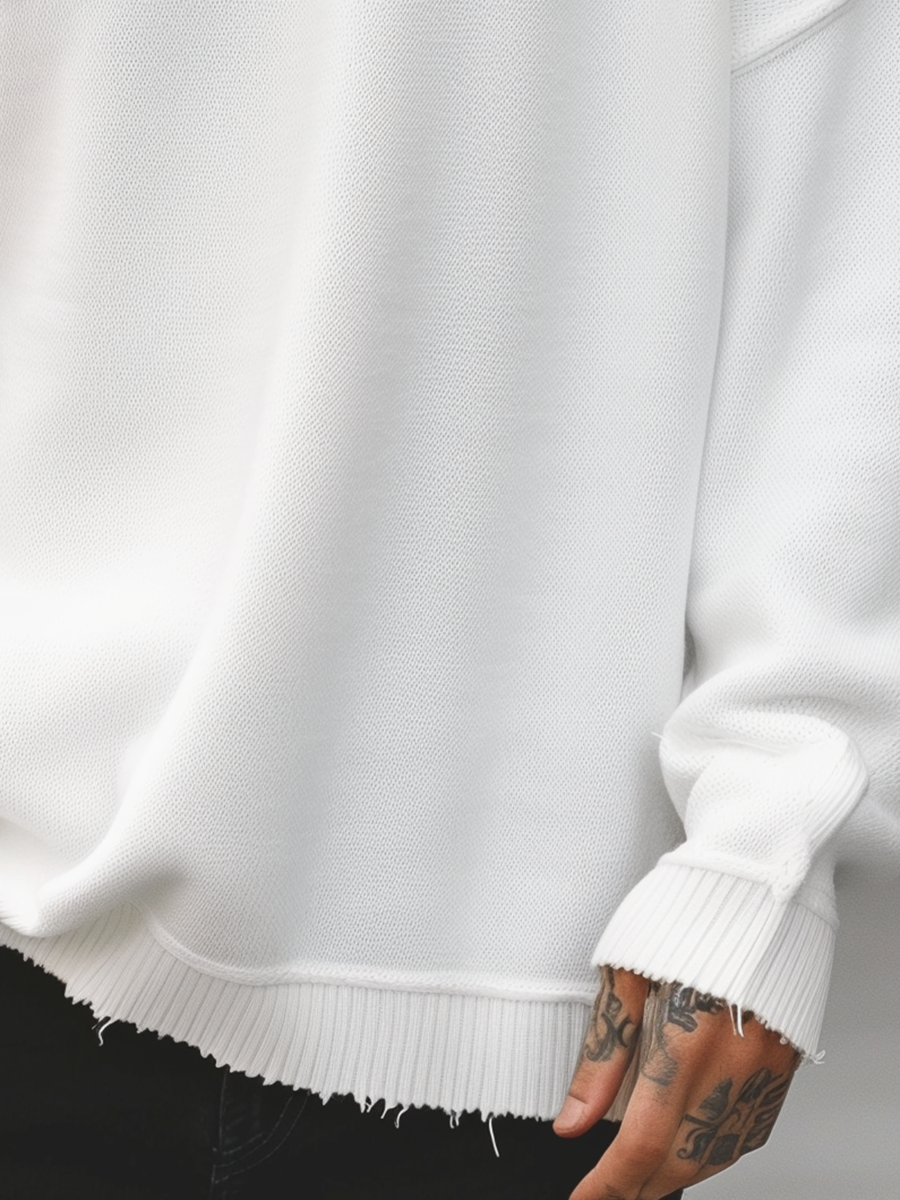 Maglione casual e ampio per uomo - comodo e alla moda