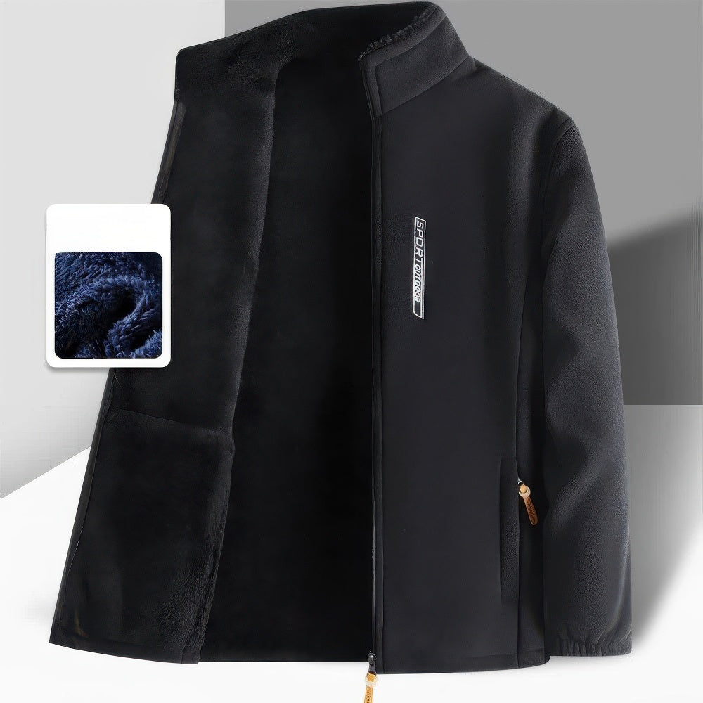 Giacca invernale da uomo foderata in pile - Confortevole e elegante