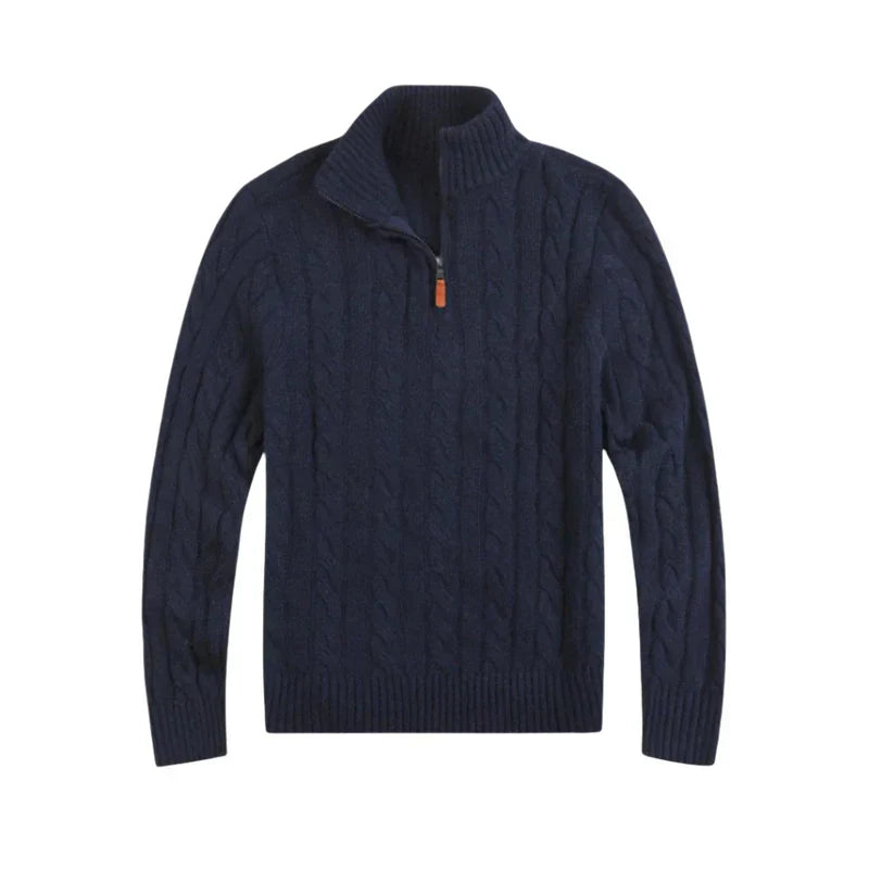 Modischer Strickpullover mit Reißverschluss - Ulises