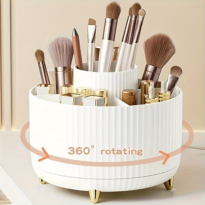 360° drejelig organizer - kompakt og stilfuld til kosmetik