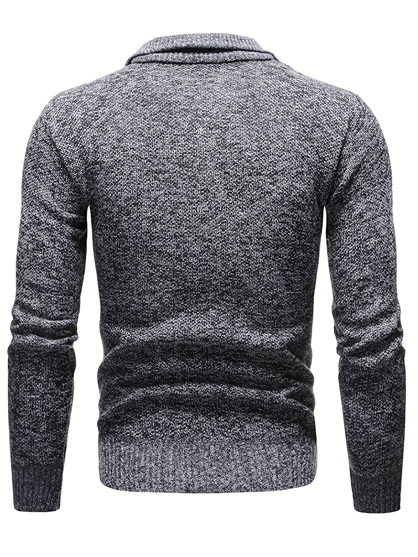 Thermo Zipper Maglione da uomo – Stile caldo con mezza cerniera