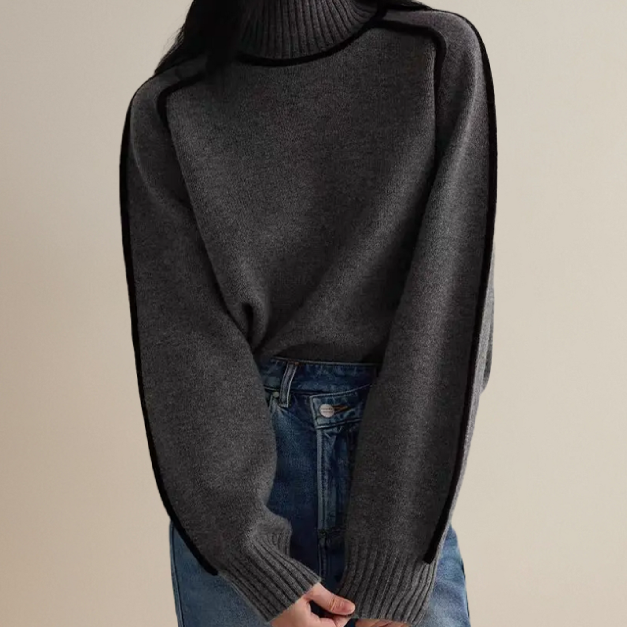 Devako Julia - Pullover med rullekrave
