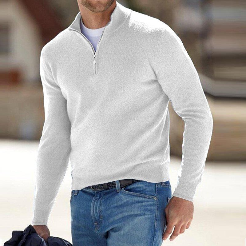 Halfzip Herrenpullover – Stilvoller Komfort mit Reißverschluss