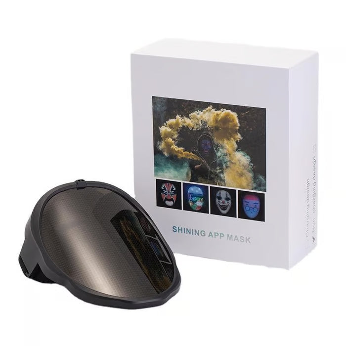 Ansigtsforandrende LED-maske - App-styret & genopladelig