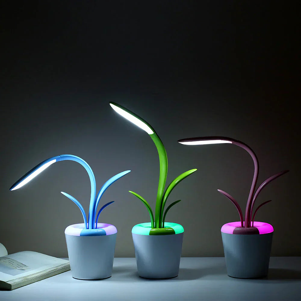 LuminaFlex Moderne Schreibtischlampe mit Augenschutz und Dimmfunktion