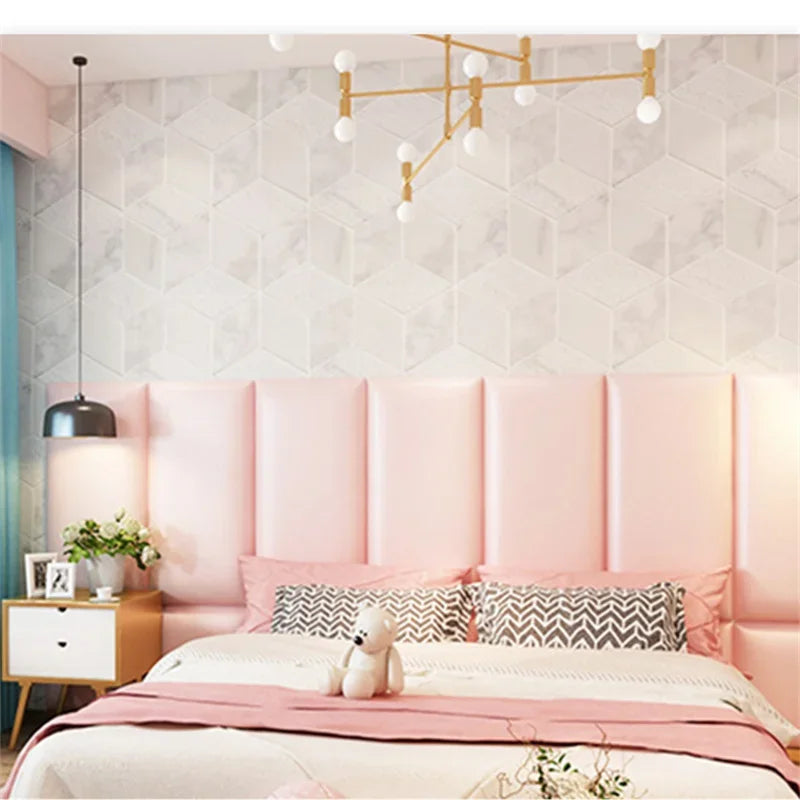 Autocollant mural 3D pour chambre d'enfant – Autocollant mural en mousse autocollante, doux et sûr
