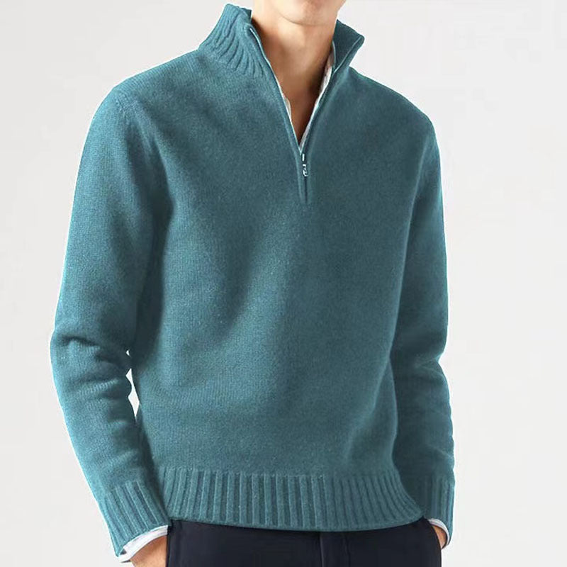 Pullover mit halbem Reißverschluss für Männer - Dani