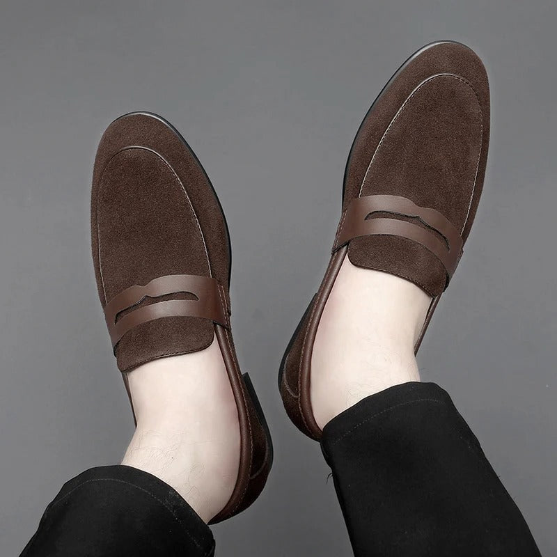 Allen - Zeitlose und Luxuriöse Loafers aus Leder