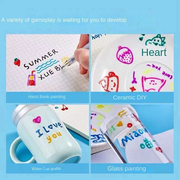 Buntes Gelstift-Set für kreative 3D-Designs - 3D ArtPen Set