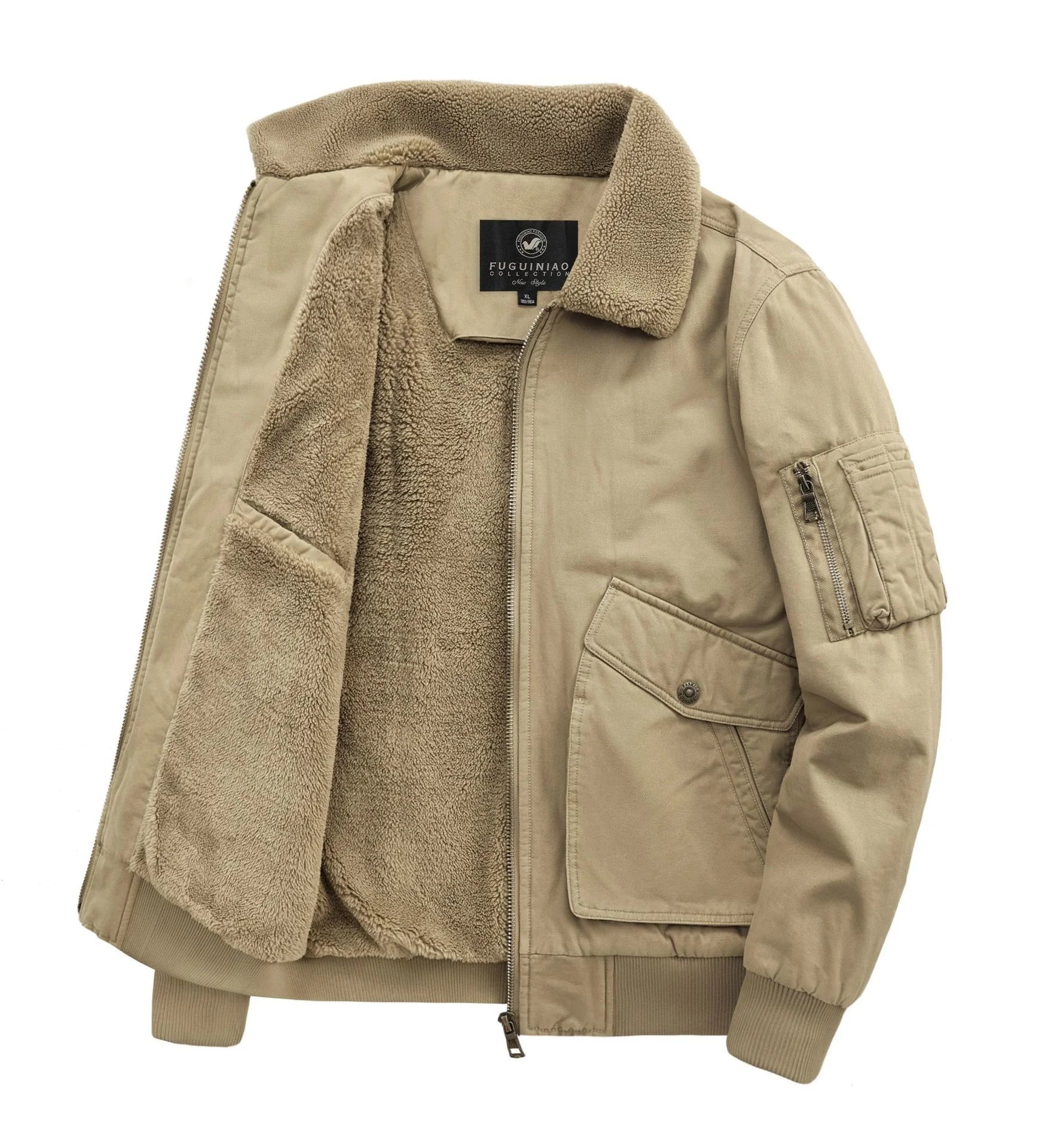Warme winddichte Jacke - Iben