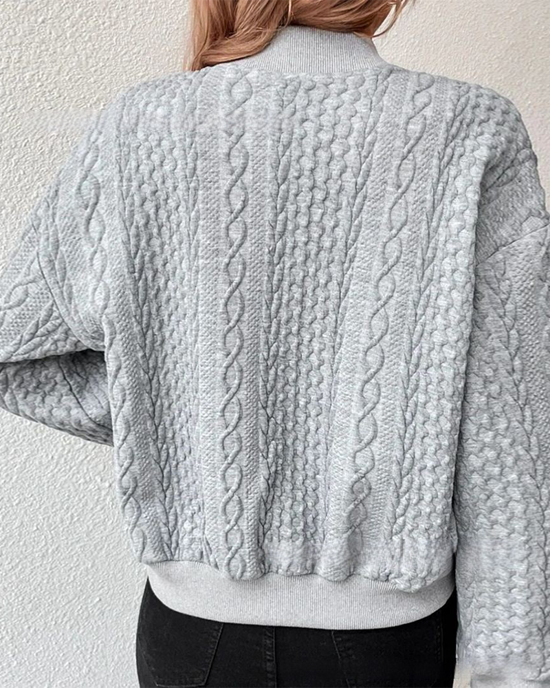 Klassische Strickjacke mit Knöpfen - Bridie