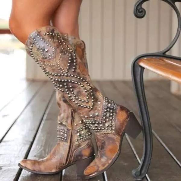 Lilli - Cowboystiefel mit Absatz
