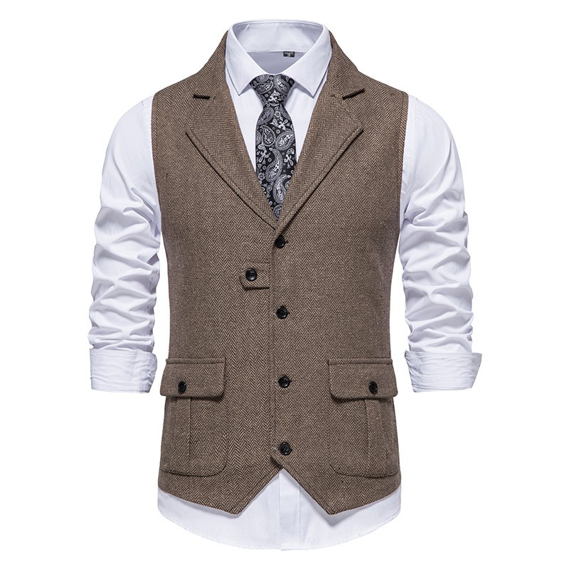 Herrenweste Luca | Eleganter Look mit praktischen Details