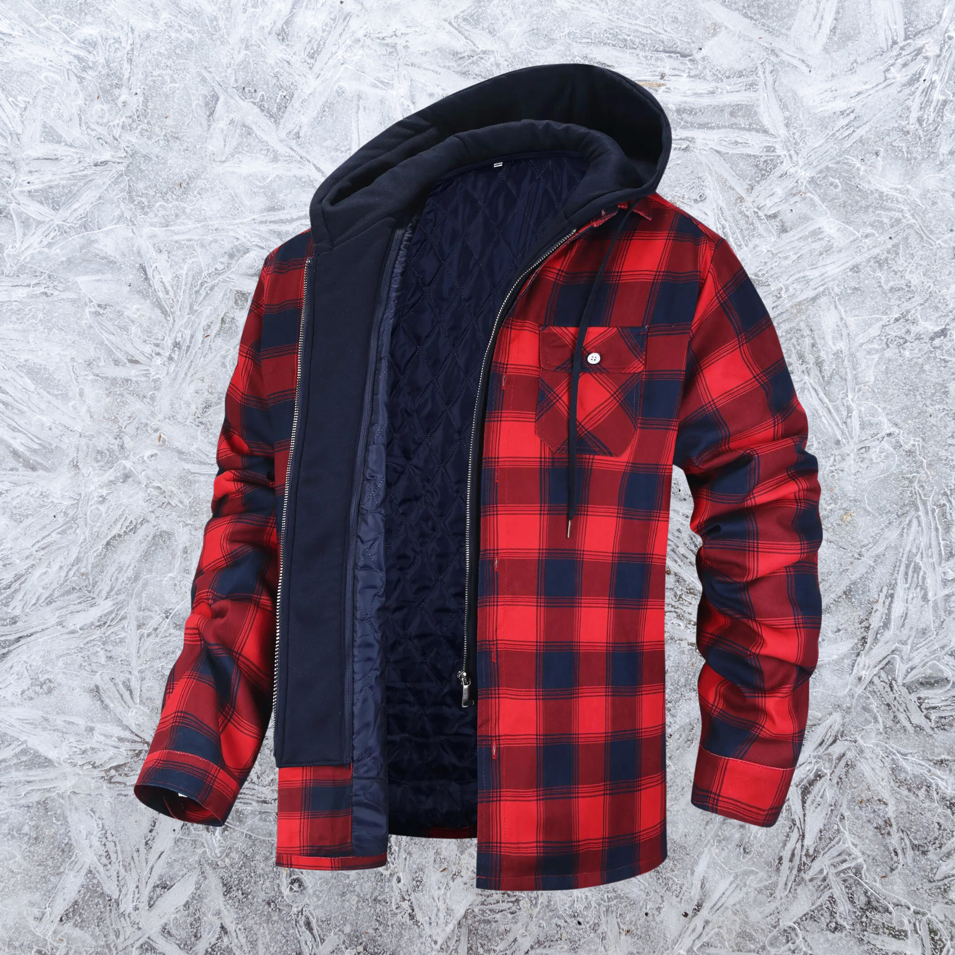 Veste à capuche polyvalente pour hommes – Style et confort pour toutes les occasions