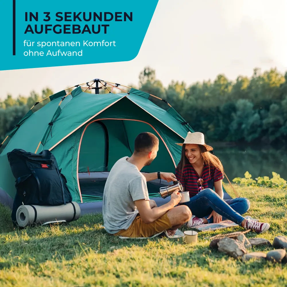 3 Sekunden-Zelt | für das perfekte Outdoor Erlebnis