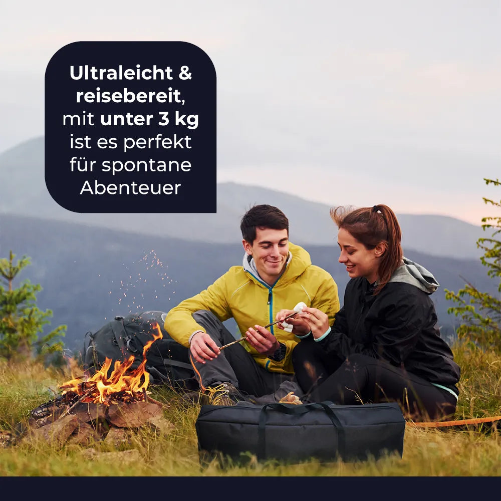 3 Sekunden-Zelt | für das perfekte Outdoor Erlebnis