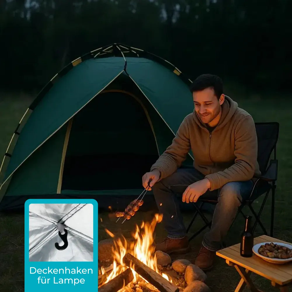 3 Sekunden-Zelt | für das perfekte Outdoor Erlebnis
