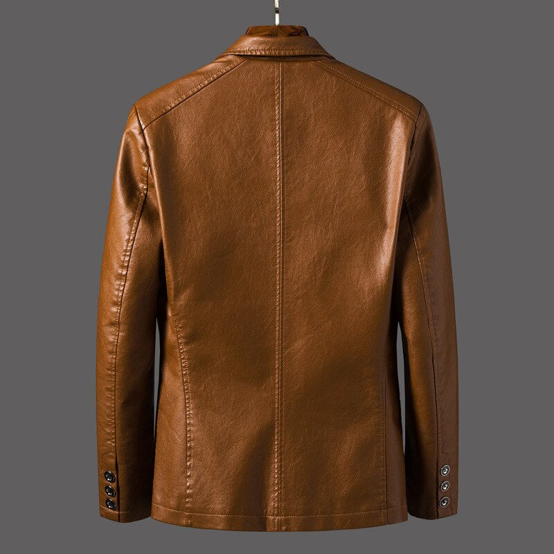 Stylische Lederjacke für Männer - Javio