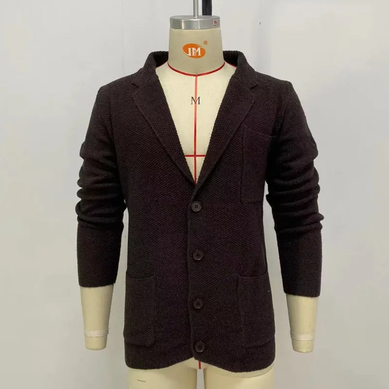 Stilvolle lässige Strickjacke für Männer - Kristo