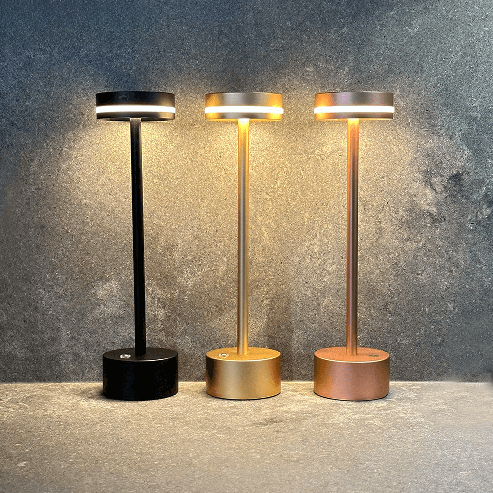 Devako LuxeLight | Kabellose Tischleuchte - Beleuchten Sie Ihren Raum mit Raffinesse