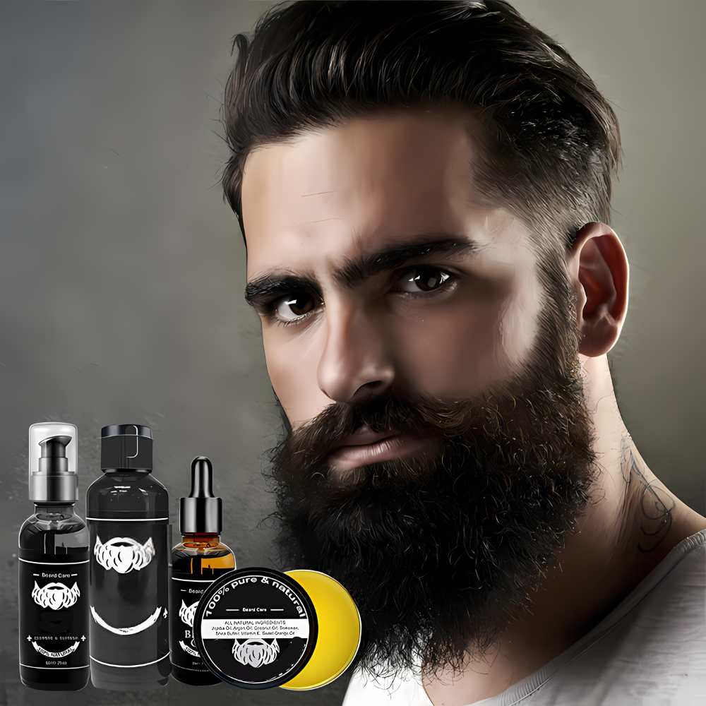 BeardMajesty | Bartpflege-Set für optimale Pflege und Styling
