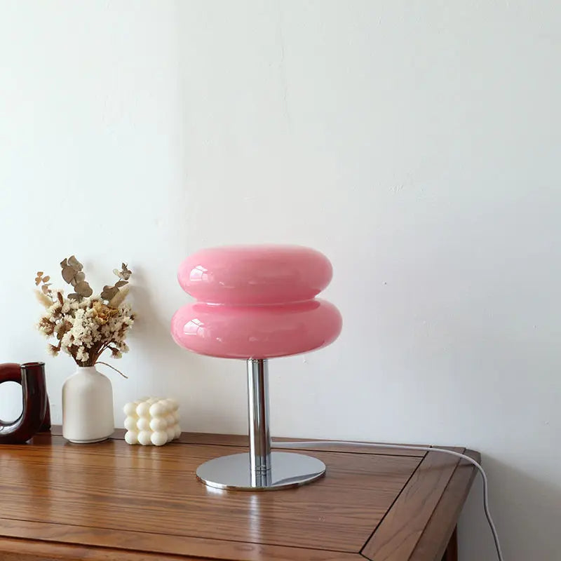 LumoBau – Vintage Bauhaus Tischlampe kabellos – Dimmbar & LED
