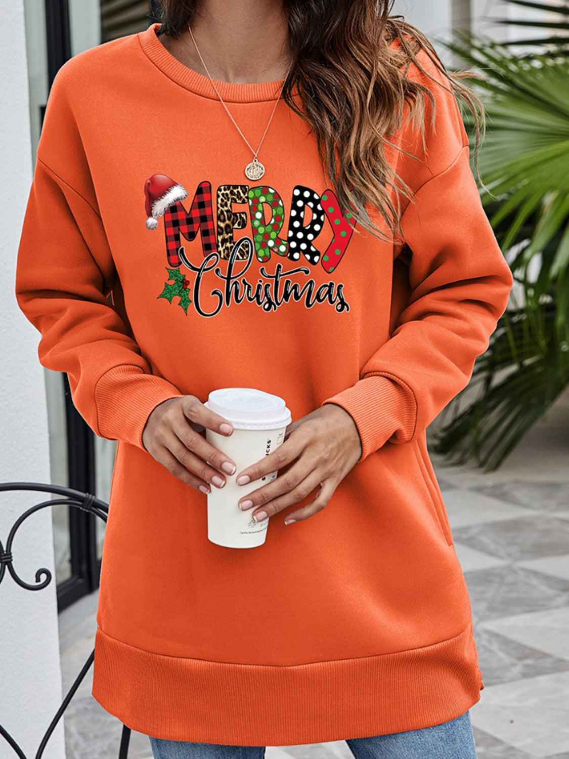 Felpa MERRY CHRISTMAS - Maglione festivo e comodo