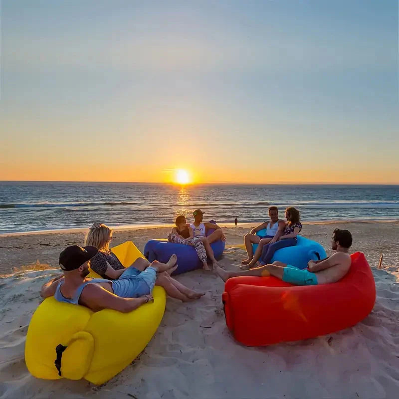 OutdoorHaven Air Lounger - Handliches Luftbett für Komfort bei jedem Abenteuer