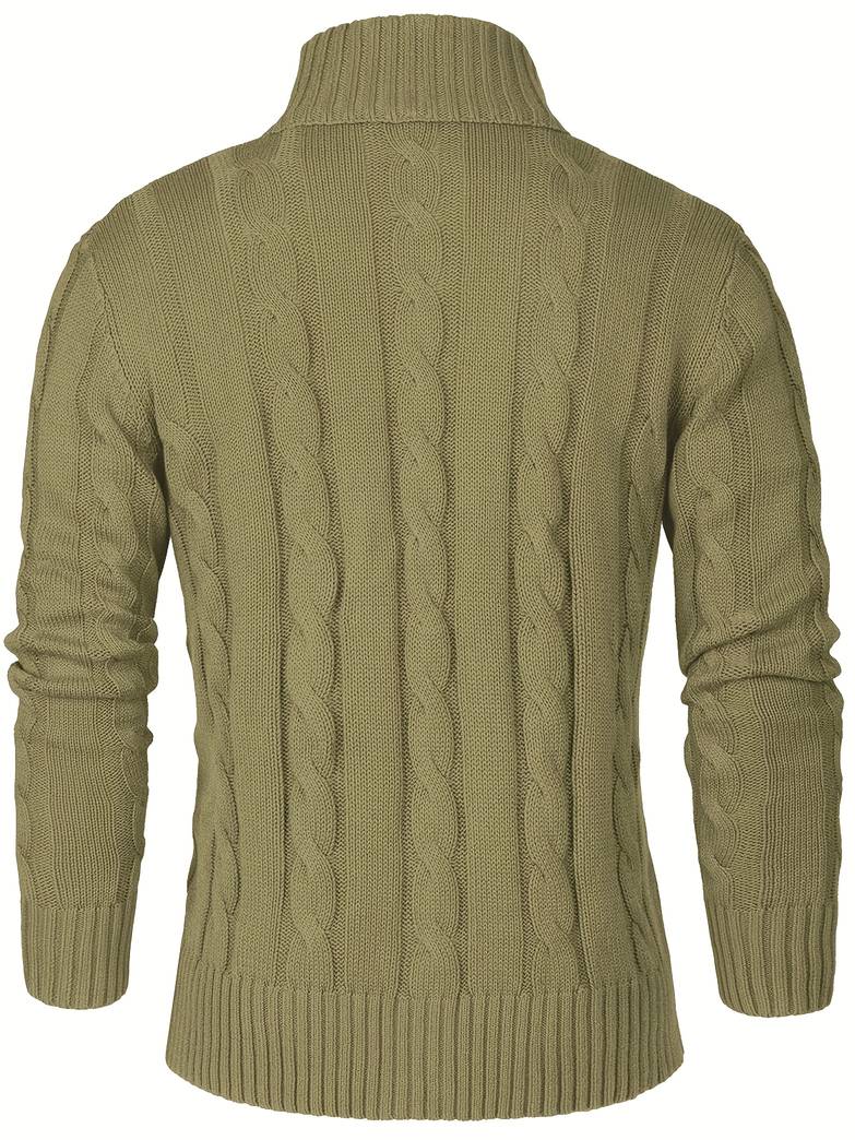Devako Polar Cardigan til mænd - stilfuldt mønster og behageligt design