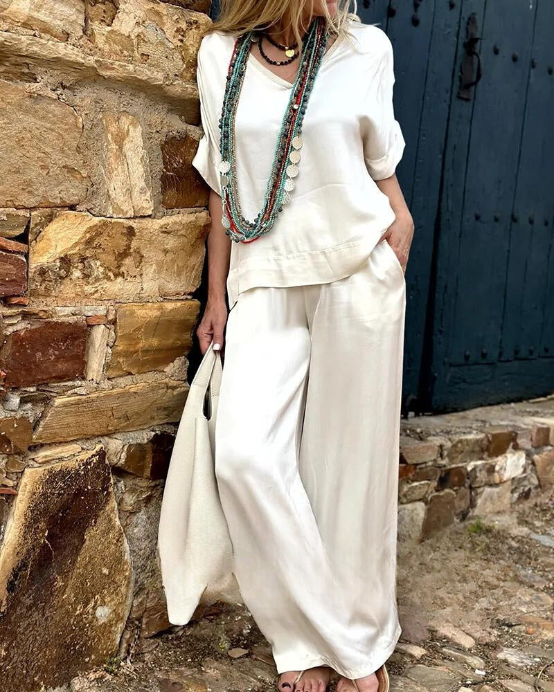 Benedikta - Blusen- und Hosenset mit elegantem Look