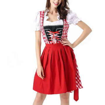 Devako Aneliese - 3-teiliges Oktoberfest-Kostümset für Damen