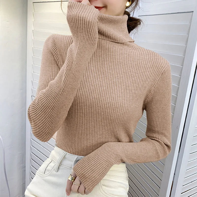 Trendiger Rollkragenpullover - Delja
