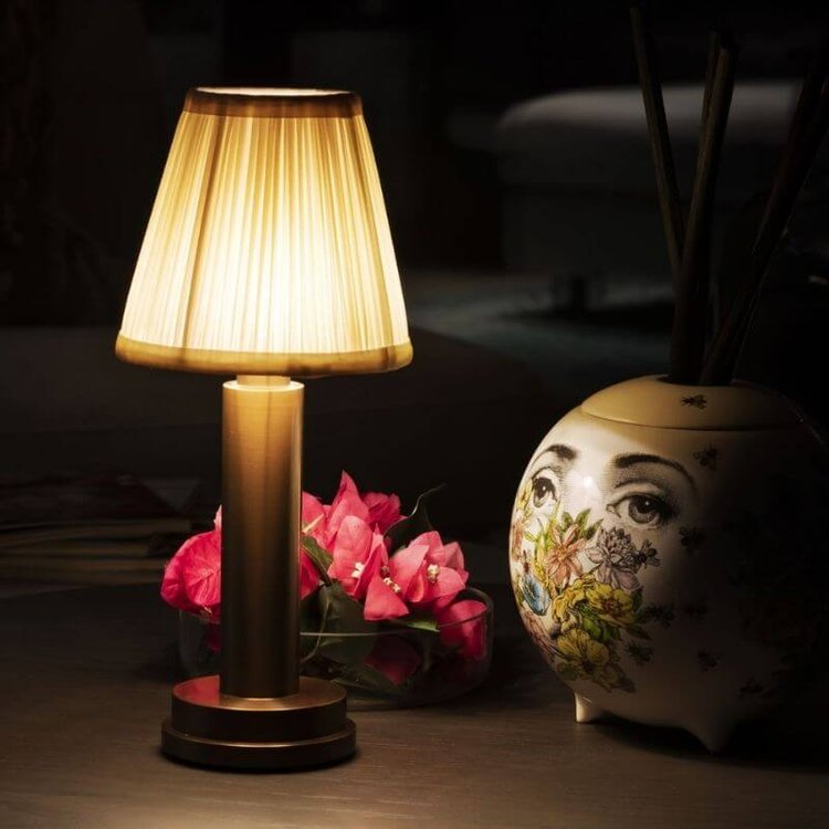 Devako CozyGlimmer – Antik-Look Tischlampe mit dimmbarem LED-Licht & luxuriösem Design
