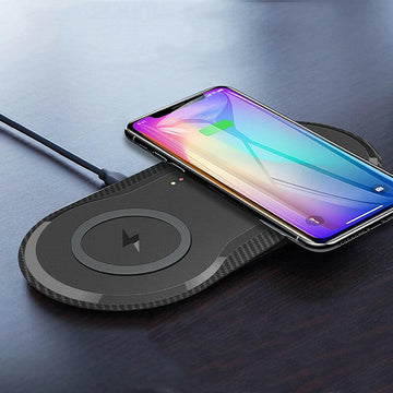 Devako Wireless Charger Duales Ladegerät für Mobiltelefone