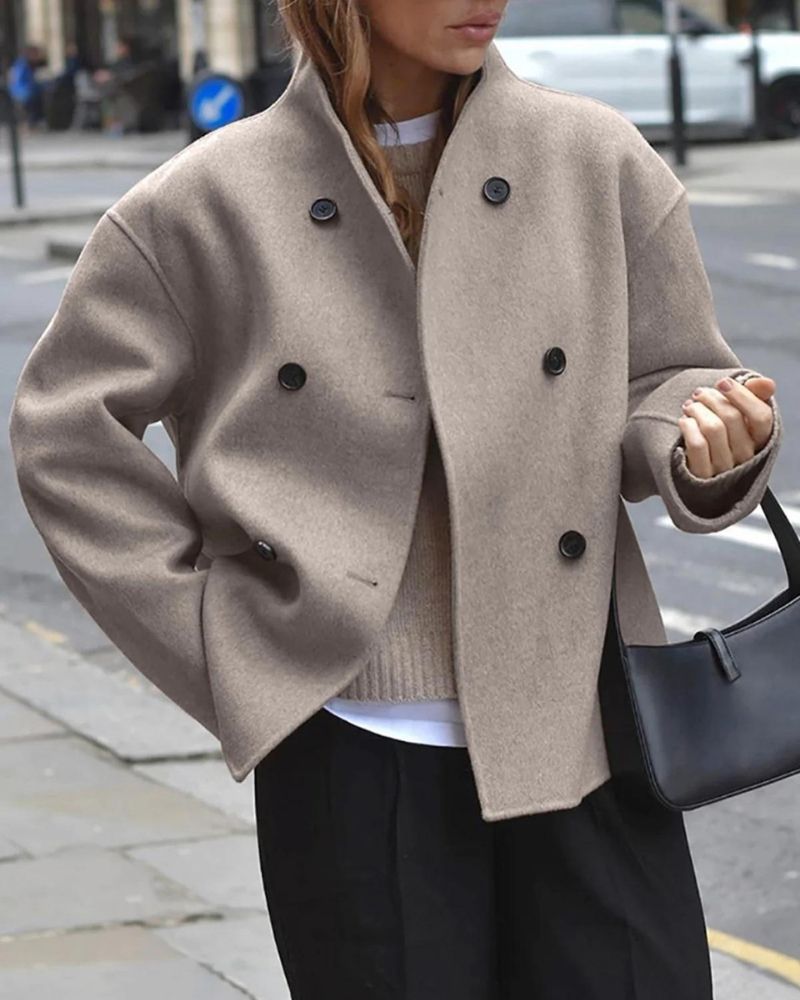 Devako Anaia | Übergroße Jacke im französischen Stil