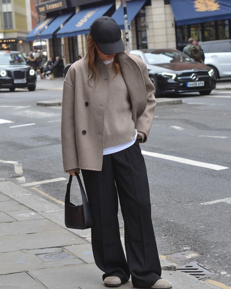 Devako Anaia | Übergroße Jacke im französischen Stil