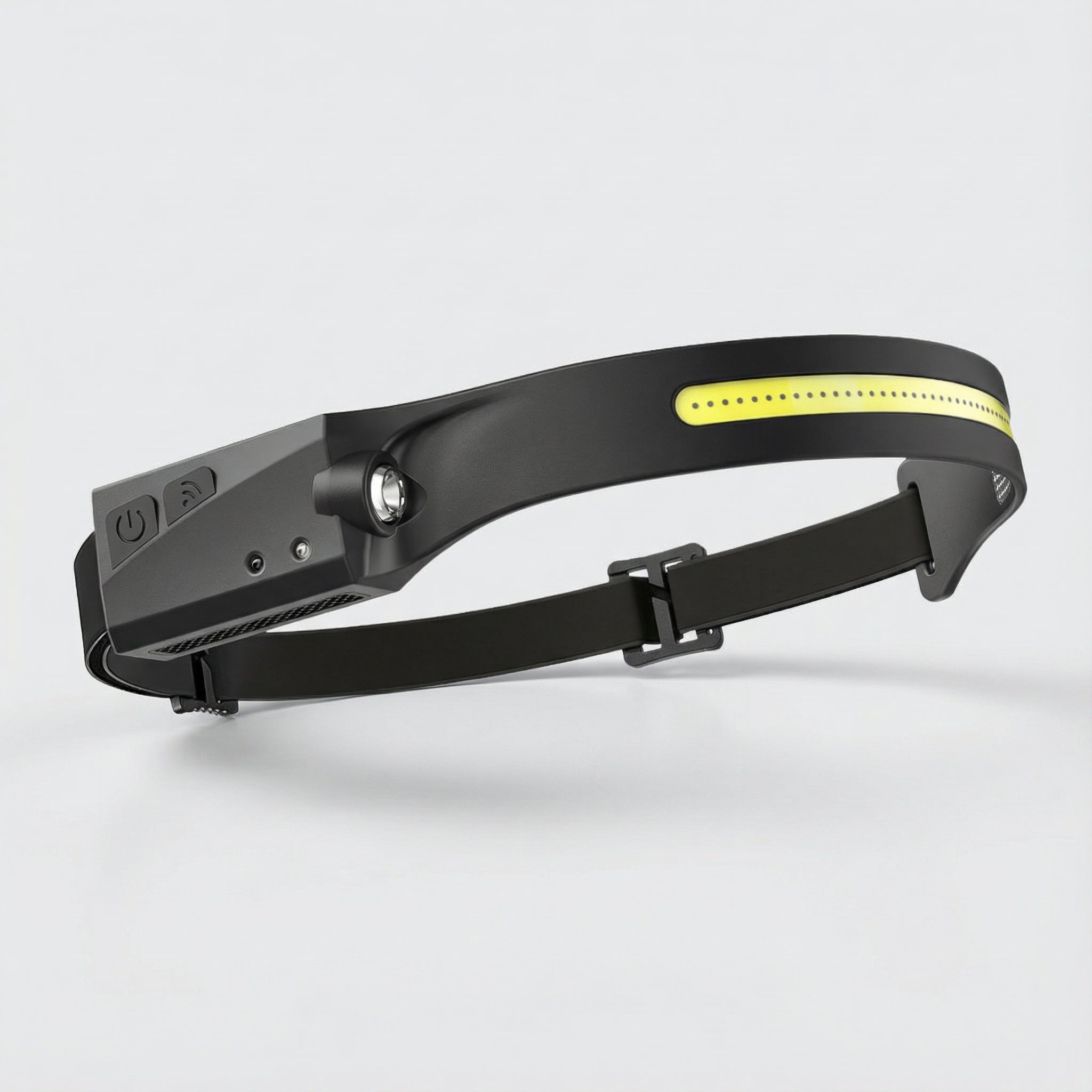 LED Stirnlampe – COB Lichtstreifen mit Bewegungssensor & Weitwinkel