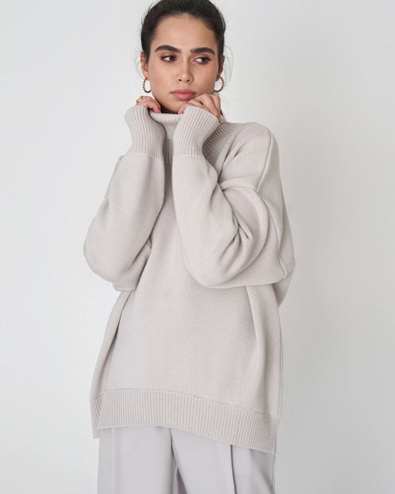 Devako Serena | Flydende sweater i plusstørrelse
