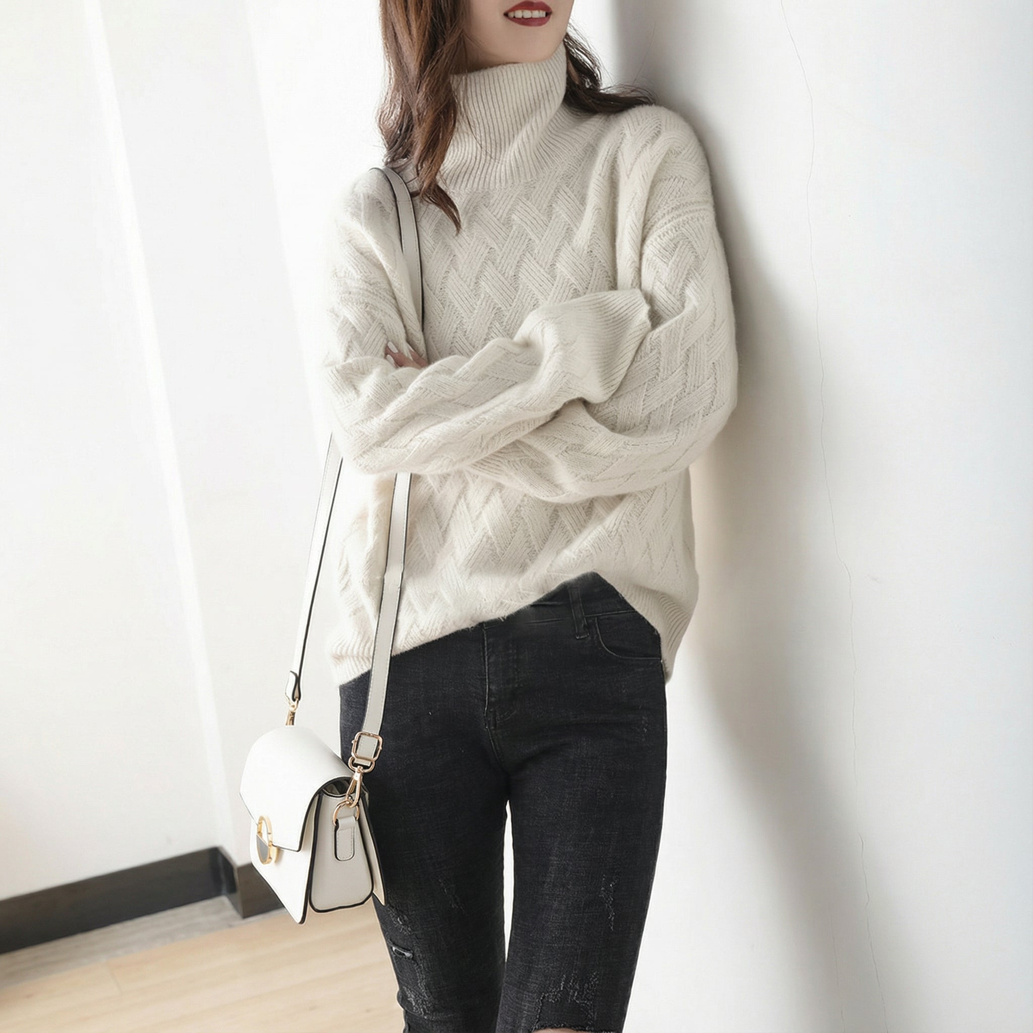 Isabella Luxe Cashmere Sweater for Women | Soft, Warm & Timeless Style