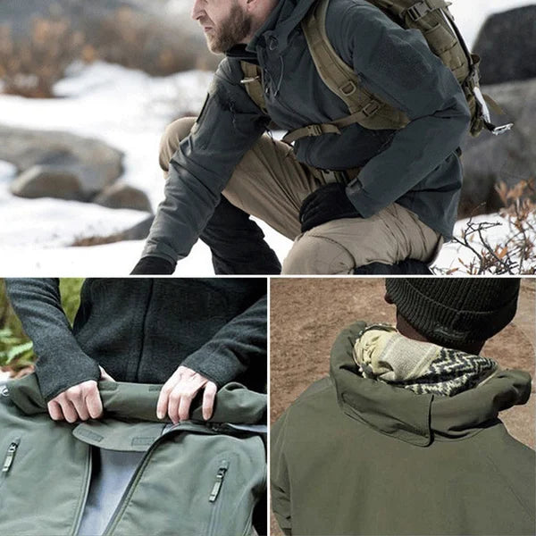 Wind- und wasserdichte Militärjacke - Orman