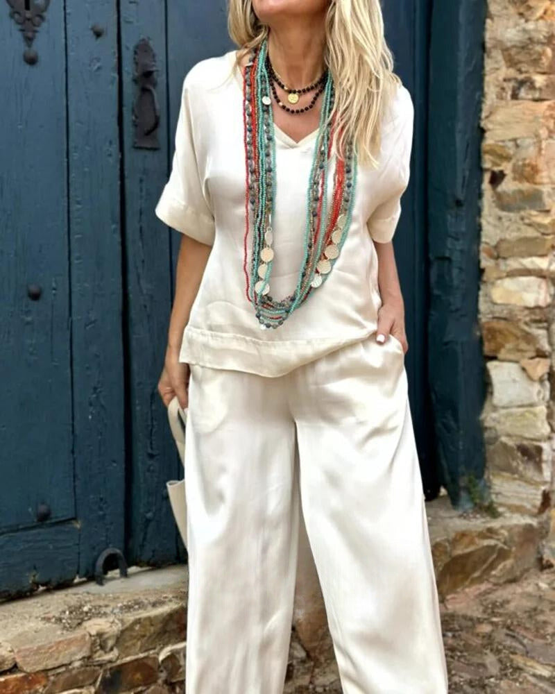 Benedikta - Blusen- und Hosenset mit elegantem Look