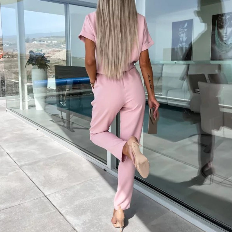 Devako Chic Jumpsuit med sløjfedetalje