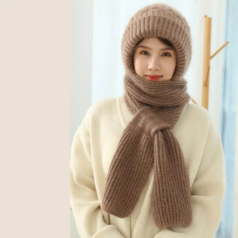 Quiltet metallic vinterjakke med hætte og høj krave | CozyGuard