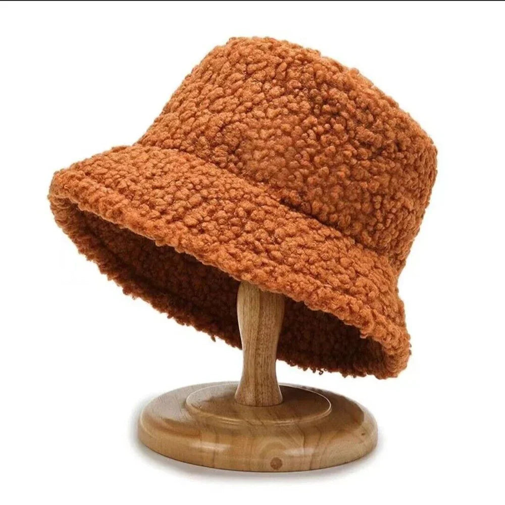 Warmer modischer Teddy Buckethat - Livia