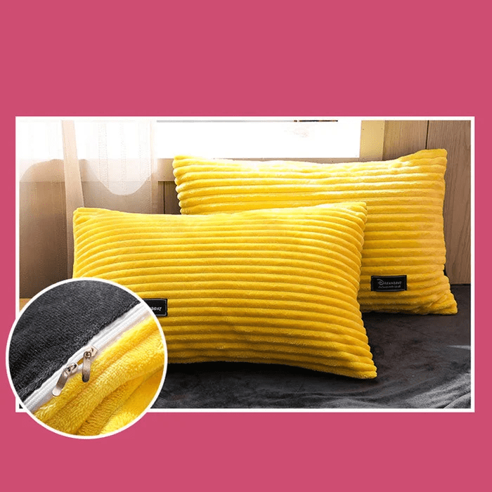 Fluwel – Winter-Bettwäsche-Set aus Plüschfleece – Warm & weich schlafen