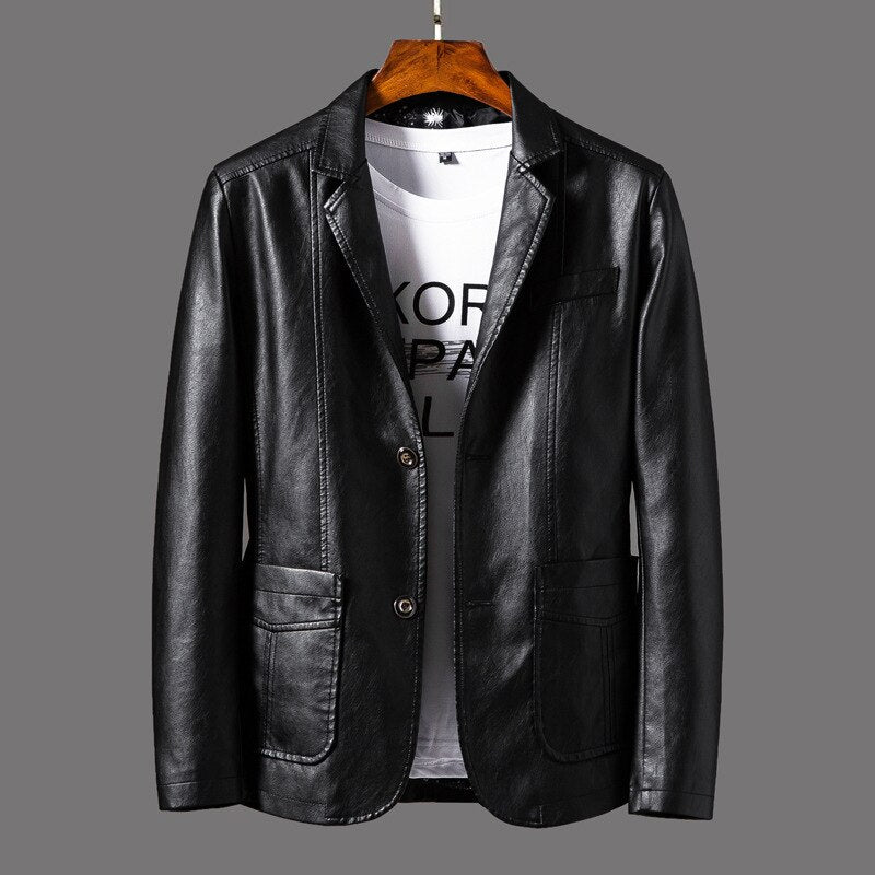 Stylische Lederjacke für Männer - Javio